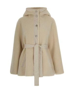 Pinko Capperi Coat - Natural
