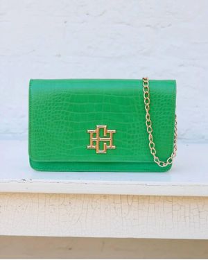 Caroline Hill Bryn Clutch Crossbody Bag - Green