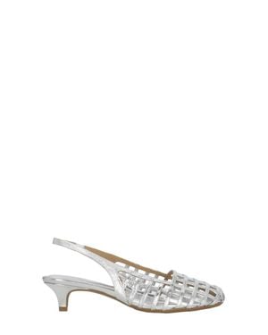 Ash Enji Cut-Out Pumps - White