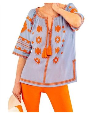 Gretchen Scott Montezuma Tunic - Orange
