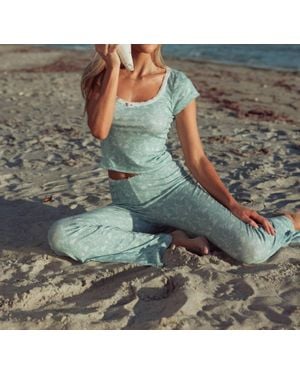 Kilo Brava Lady Of The Seas Flare Pants - Gray