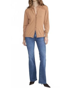 FRAME Easy Raw Icon Flare Jeans - Blue