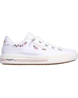 Skechers Arch Fit Arcade-Subtle Bouque Sneakers - White