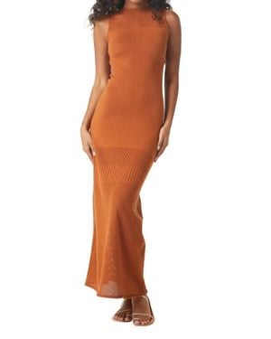 MISA Los Angles Clara Dress - Brown