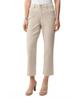 Joseph Ribkoff Margot Classic Straight Leg Stretch Jeans - Natural