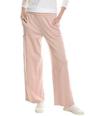 Eileen Fisher Flare Wide Cargo Pant - Pink