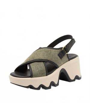 Sorel Kinetic Aura Slingback Txt Sandals - Brown