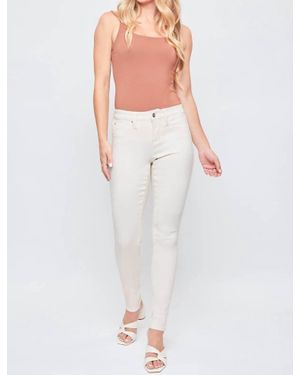 YMI Hyperstretch Skinny Jean - White