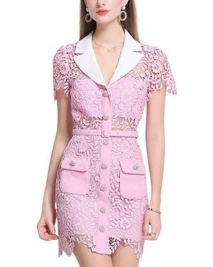 DZA Mini Dress - Pink