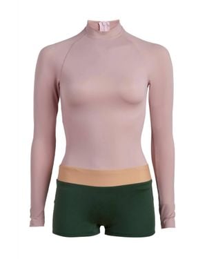 Olive Surf The Lauren Wetsuit - Red