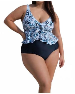 Artesands Chagall Midriff Top - Blue