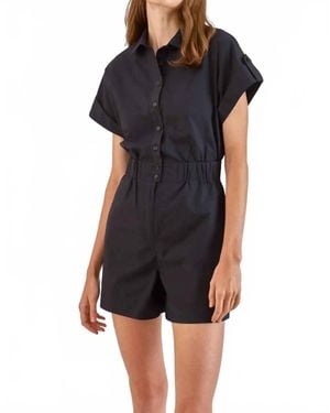Hunter Bell Reed Romper - Black