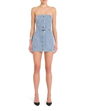Amanda Uprichard Scorpio Skort Romper - Blue