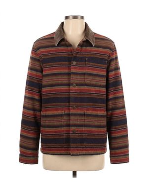 Faherty High Ridge Twill Studio Jacket - Red