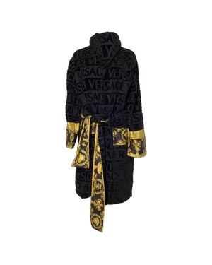 Versace I Love Baroque Bathrobe - Black