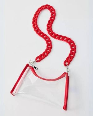 Daytrip Emily Stadium Clear Bag - Red