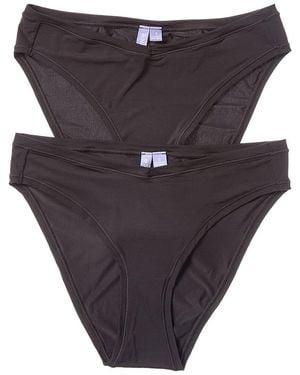 Florence By Mills 2Pk Soft Girl Flex Bikini - Black