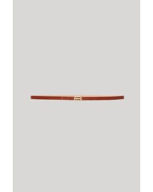 Victoria Beckham Micro Frame Belt - Gray