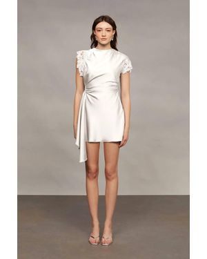 AMUR Zina Ruched Mini Dress - Multicolor