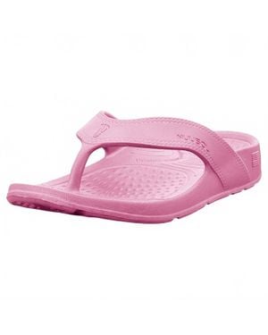 NuuSol Cascade Recovery Flip Flop Sandals - Pink