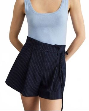 Tanya Taylor Alicia Shorts - Blue