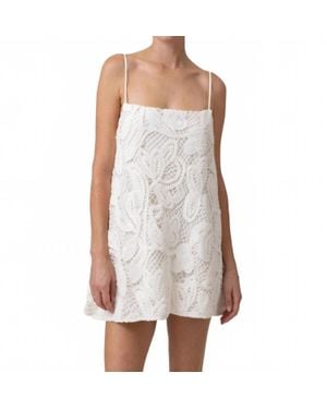 Line & Dot La Dolce Lace Top - White