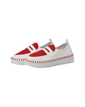 Ilse Jacobsen Tulip Slip On Shoes - Red