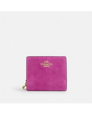 COACH Snap Wallet - Pink