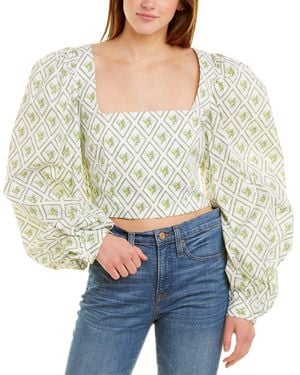 Caroline Constas Elliot Top - Green