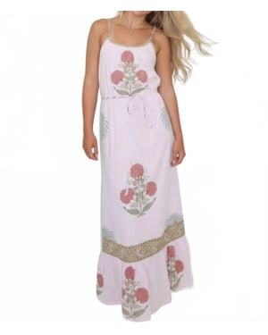 NIBI MTK Olivia Belted Dress - Purple