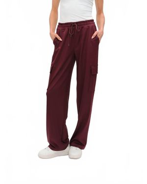 Six Fifty Coated Cargo Pants - Red