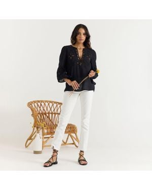 Calypso St. Barth Bella Top - Black