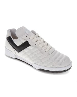 Product Of New York Madrid 82 Genuine Leather Premium Lace Up Athletic Sneaker Shoe - White