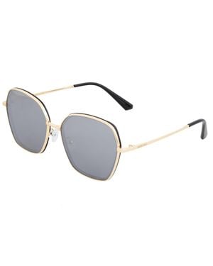Bertha Emilia Polarized Sunglasses - Metallic