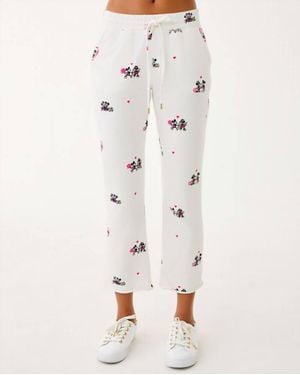 Lilly Pulitzer Playa Crop Terry Pant - Natural