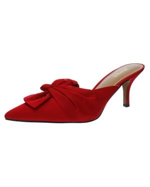 J. Reneé Mianna Pointed Toe Slip On Dress Pumps - Red