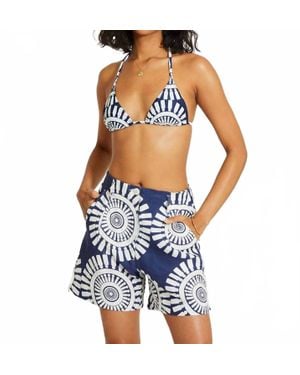 lemlem Faizah Short - Blue