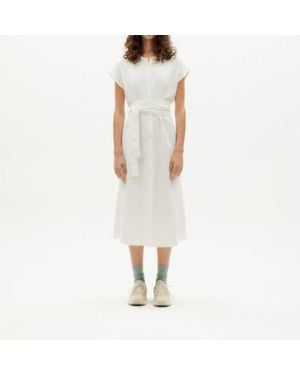 Thinking Mu Loop Gretel Midi Dress - Metallic