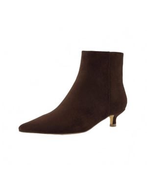 Cushionaire Barbie Kitten Heel Bootie - Brown