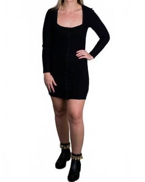 BB Dakota Levitating Mini Dress - Black