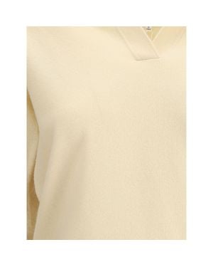 Margiela Cream Fleece Wool Sweater - Natural