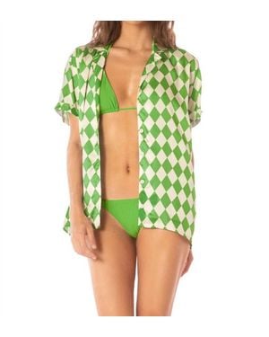 Maaji Meissa Cover-Up Shirt - Green