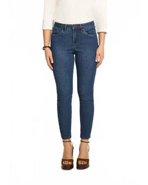 Fdj Olivia Slim Ankle Denim - Blue
