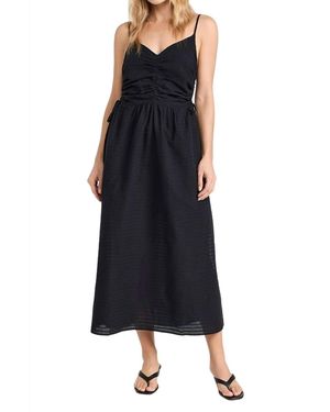 Nation Ltd Peppa Ruched Sundress - Black