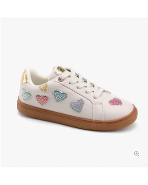 Kurt Geiger Mini Lane Love Lace Sneaker - White