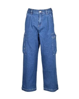 Zucca Cargo Jeans - Blue