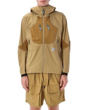 and wander Technical Jacket - Natural