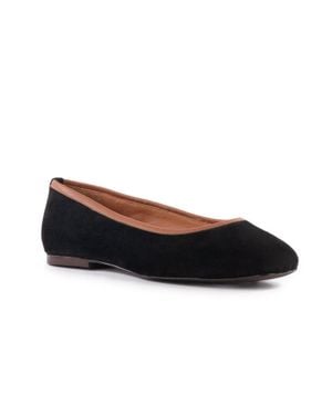 Seychelles City Streets Suede Flats - Black