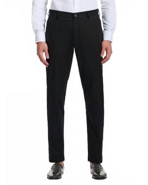 Robert Graham Highland Jacquard Perfect Fit Dress Pants - Black
