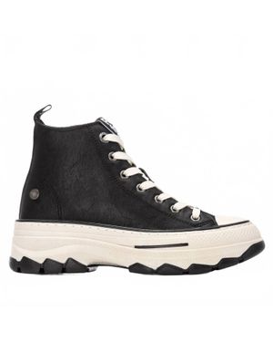 Refresh Suede High Top Sneakers - Black